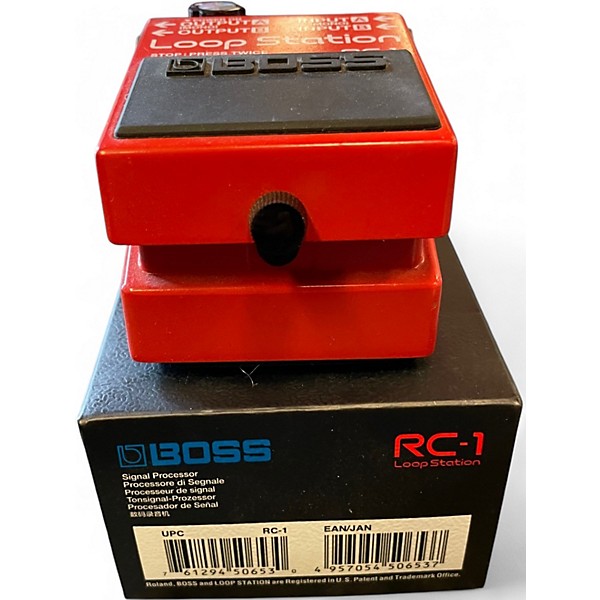 Used BOSS RC1 Loop Station Pedal