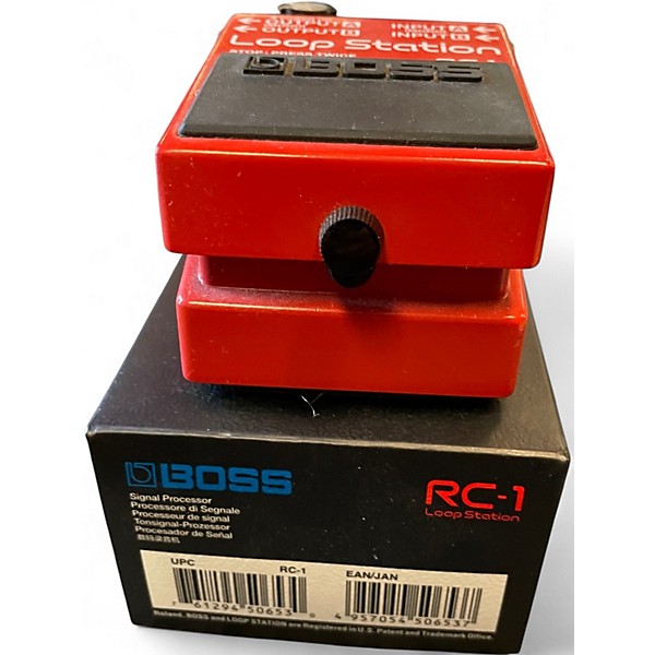 Used BOSS RC1 Loop Station Pedal