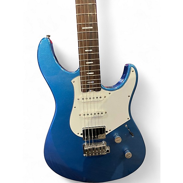 Used Yamaha Pacifica Standard Plus PACS+12 Metallic Blue Solid Body Electric Guitar
