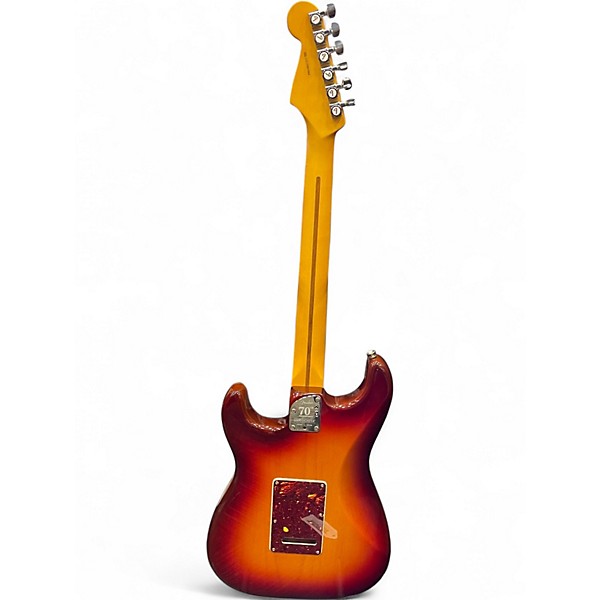 Used Fender 70th Anniversary American Professional II Stratocaster 3 Color Sunburst Solid Body Electric Guitar