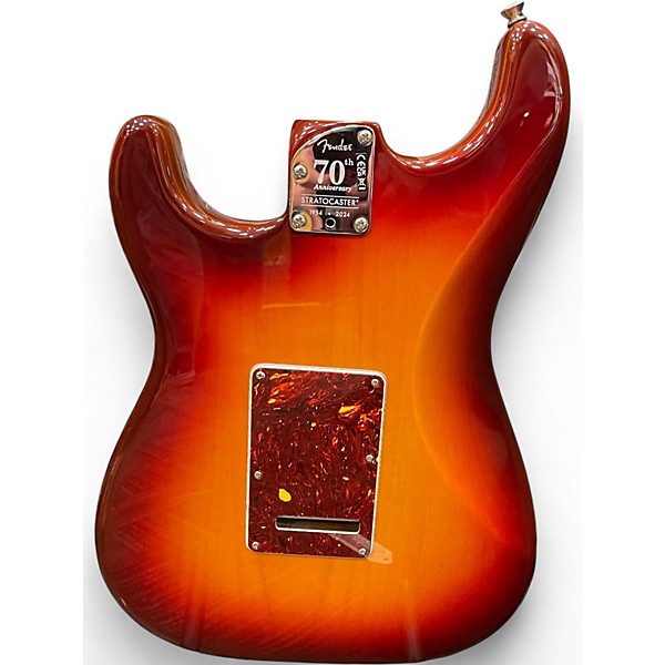 Used Fender 70th Anniversary American Professional II Stratocaster 3 Color Sunburst Solid Body Electric Guitar