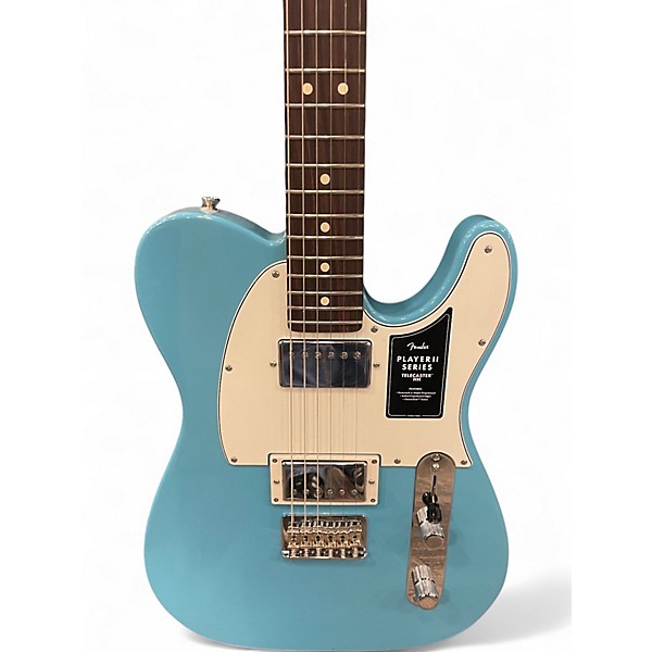 Used 2026 Fender Player II Telecaster HH Turquoise Solid Body Electric Guitar