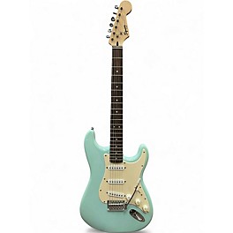 Used Squier Bullet Stratocaster Seafoam Green Solid Body Electric Guitar