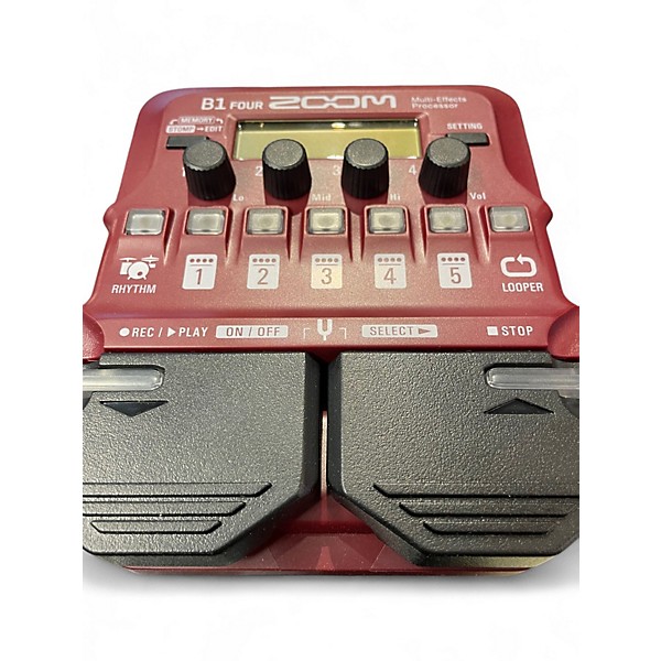 Used Zoom B1 FOUR Bass Effect Processor