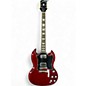 Used Epiphone SG Cherry Solid Body Electric Guitar thumbnail