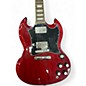 Used Epiphone SG Cherry Solid Body Electric Guitar