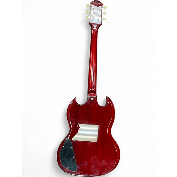 Used Epiphone SG Cherry Solid Body Electric Guitar