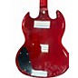 Used Epiphone SG Cherry Solid Body Electric Guitar