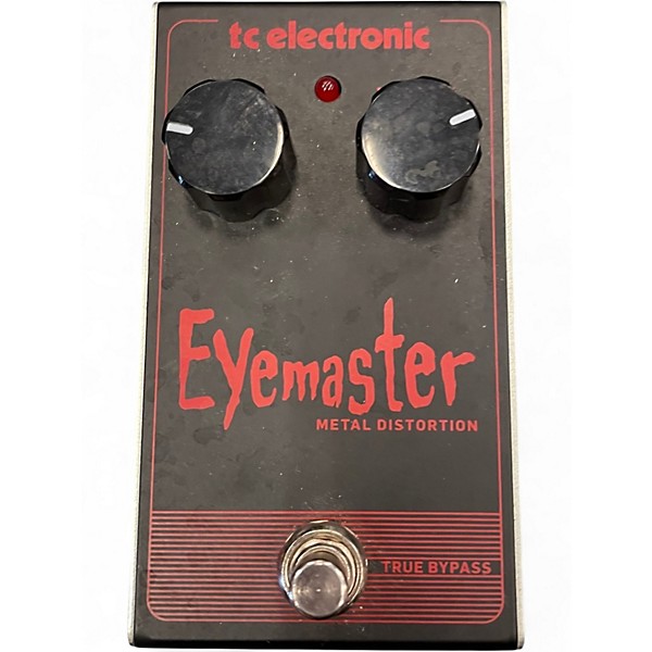Used TC Electronic Eyemaster Metal Distortion Effect Pedal