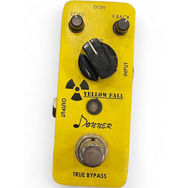 Used Donner Yellow Fall Effect Pedal