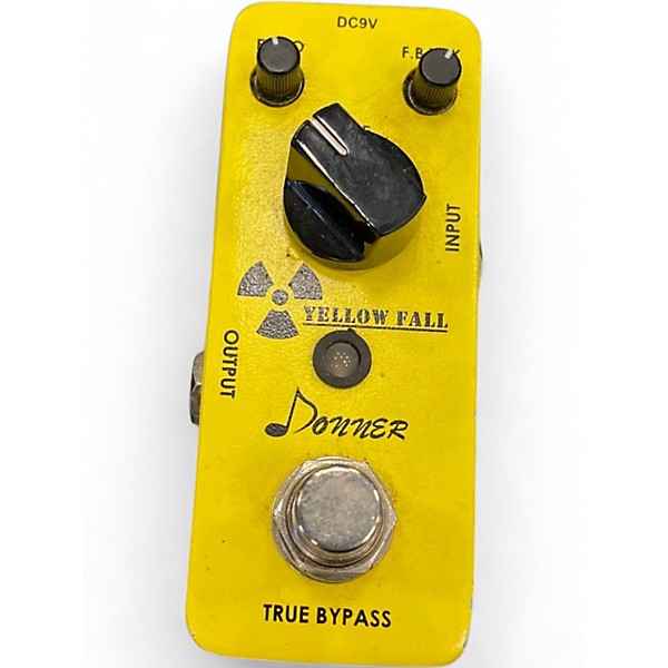 Used Donner Yellow Fall Effect Pedal