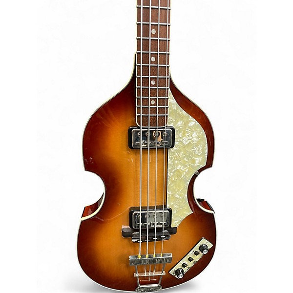 Used Hofner CONTEMPORARY BASS 500 1 2 Color Sunburst Electric Bass Guitar