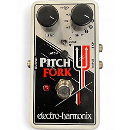 Used Electro-Harmonix Pitch Fork Polyphonic Pitch Shifting Effect Pedal