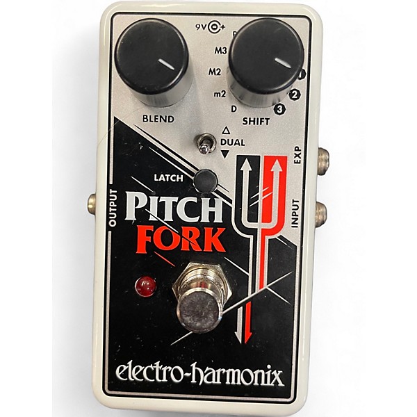 Used Electro-Harmonix Pitch Fork Polyphonic Pitch Shifting Effect Pedal