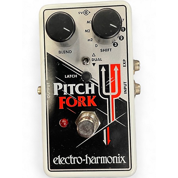 Used Electro-Harmonix Pitch Fork Polyphonic Pitch Shifting Effect Pedal
