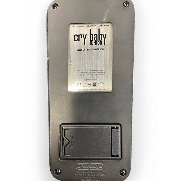 Used Dunlop CRY BABY JUNIOR Effect Pedal