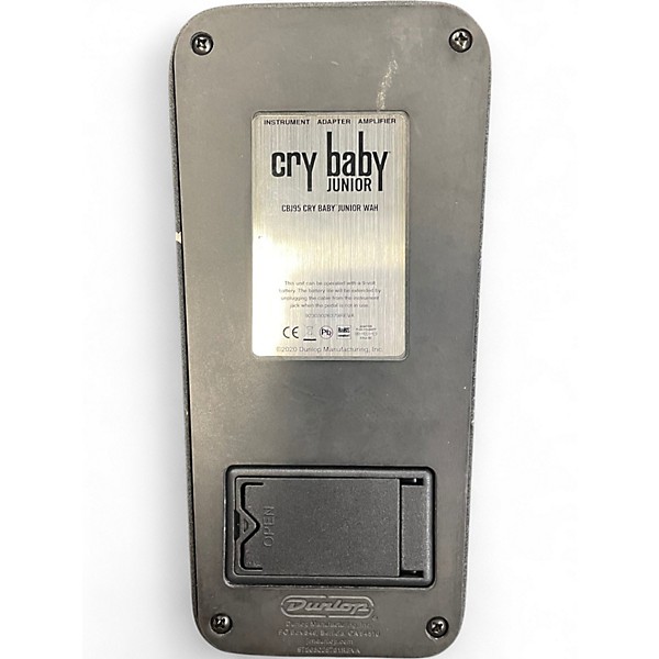 Used Dunlop CRY BABY JUNIOR Effect Pedal
