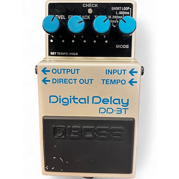 Used BOSS DD3T Effect Pedal