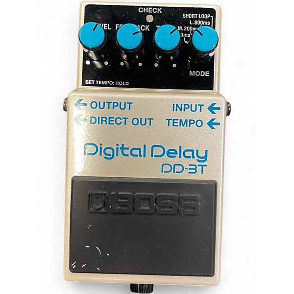 Used BOSS DD3T Effect Pedal