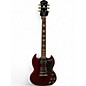 Used Epiphone SG Pro Red Solid Body Electric Guitar thumbnail