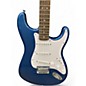 Used 2022 Squier Bullet Stratocaster Hardtail Lake Placid Blue Solid Body Electric Guitar