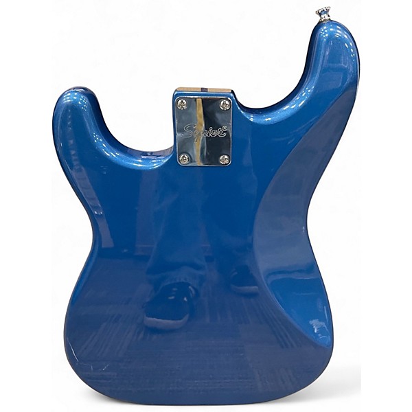 Used 2022 Squier Bullet Stratocaster Hardtail Lake Placid Blue Solid Body Electric Guitar