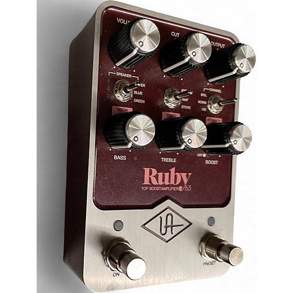 Used Universal Audio RUBY '63 Effect Pedal