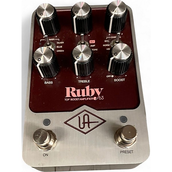 Used Universal Audio RUBY '63 Effect Pedal