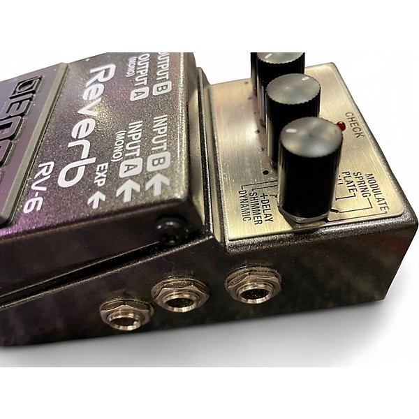 Used BOSS RV6 Digital Reverb Effect Pedal