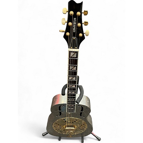 Used Galveston TFW2103 Chrome Solid Body Electric Guitar