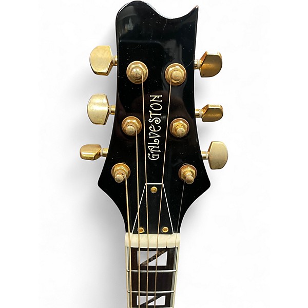 Used Galveston TFW2103 Chrome Solid Body Electric Guitar