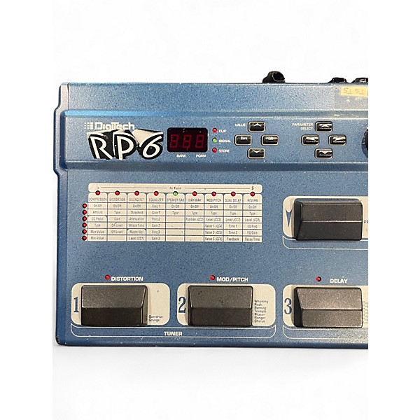 Used DigiTech RP6 Effect Processor