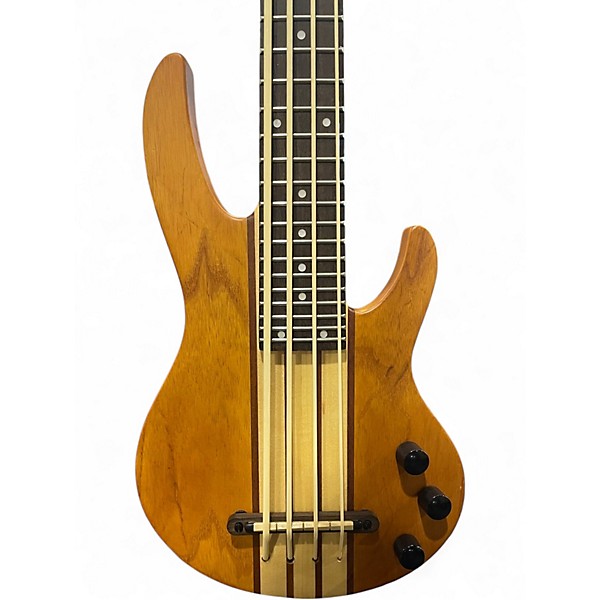 Used Mahalo MEB1/TBR Natural Electric Bass Guitar