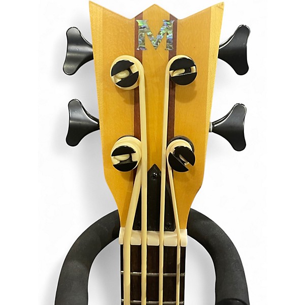 Used Mahalo MEB1/TBR Natural Electric Bass Guitar