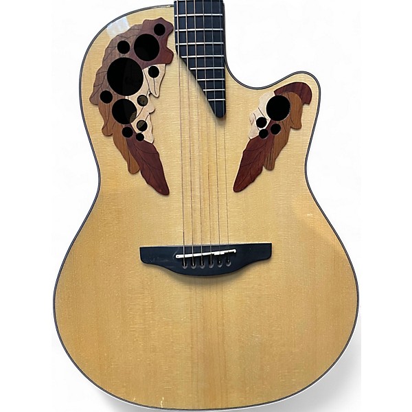 Used Ovation 5778 4ES ELITE Natural Acoustic Electric Guitar