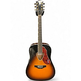 Used Gretsch Guitars G5024E Rancher Sunburst Acoustic Electric Guitar
