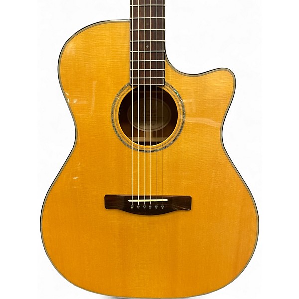 Used Fender GA43SCE Natural Acoustic Electric Guitar