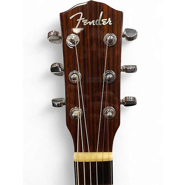 Used Fender GA43SCE Natural Acoustic Electric Guitar