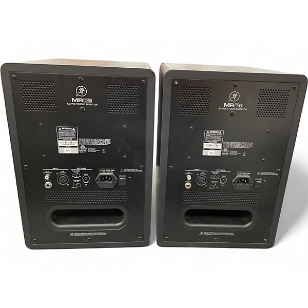 Used Mackie MR8 MKII Pair Powered Monitor