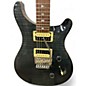 Used PRS SE Custom 24 Trans Black Solid Body Electric Guitar