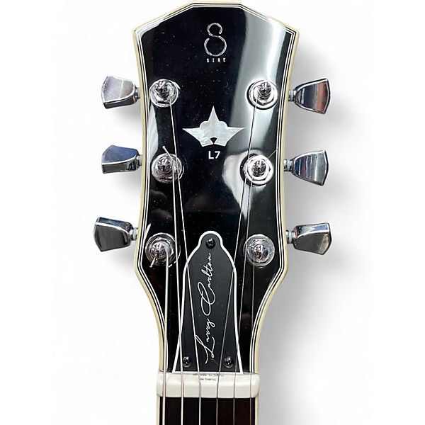 Used Sire L7 S SERIES Silver Sparkle Solid Body Electric Guitar