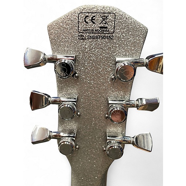 Used Sire L7 S SERIES Silver Sparkle Solid Body Electric Guitar