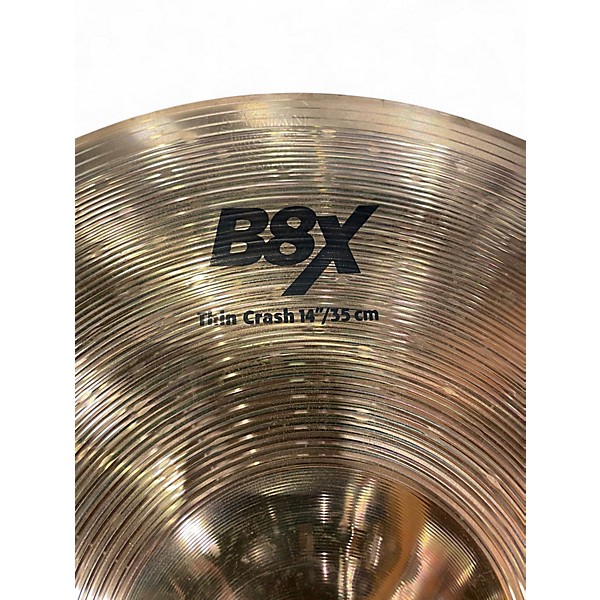 Used SABIAN 14in Thin Crash Cymbal