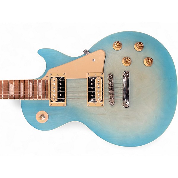 Used Epiphone Les Paul Traditional Pro IV Blue Solid Body Electric Guitar