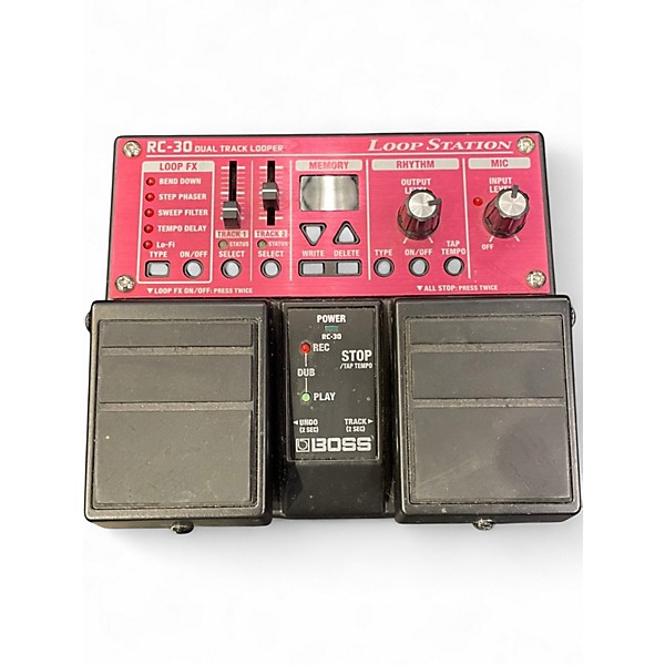 Used BOSS RC30 Loop Station Twin Pedal