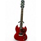 Used Epiphone SG Junior Cherry Solid Body Electric Guitar thumbnail