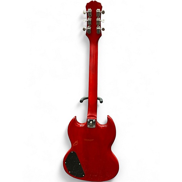 Used Epiphone SG Junior Cherry Solid Body Electric Guitar