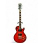 Vintage 1970s Univox DOUBLE CUTAWAY Red Solid Body Electric Guitar thumbnail