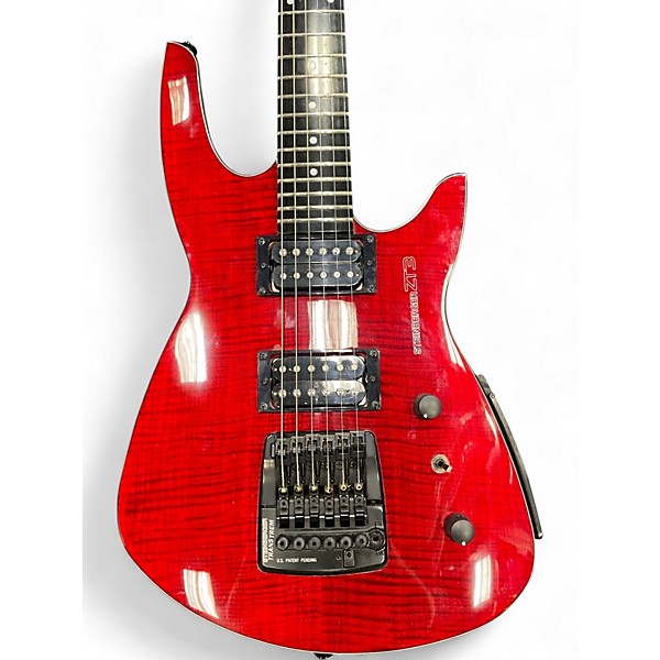 Used Steinberger ZT3 Trans Red Solid Body Electric Guitar