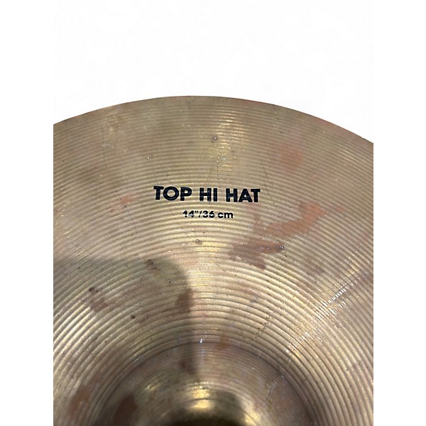 Used Zildjian 14in Planet Z Hi Hat Pair Cymbal